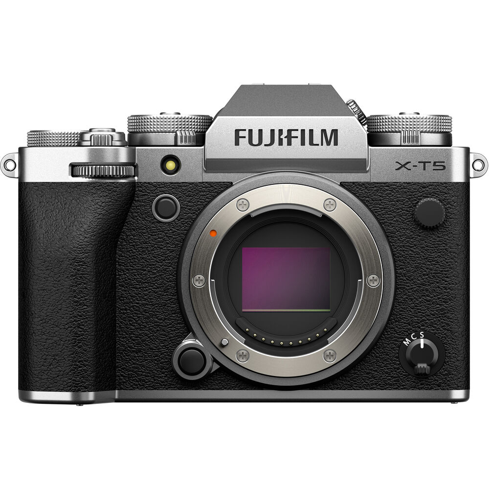 FUJIFILM X-T5 Mirrorless Camera with 16-80mm Lens Silver