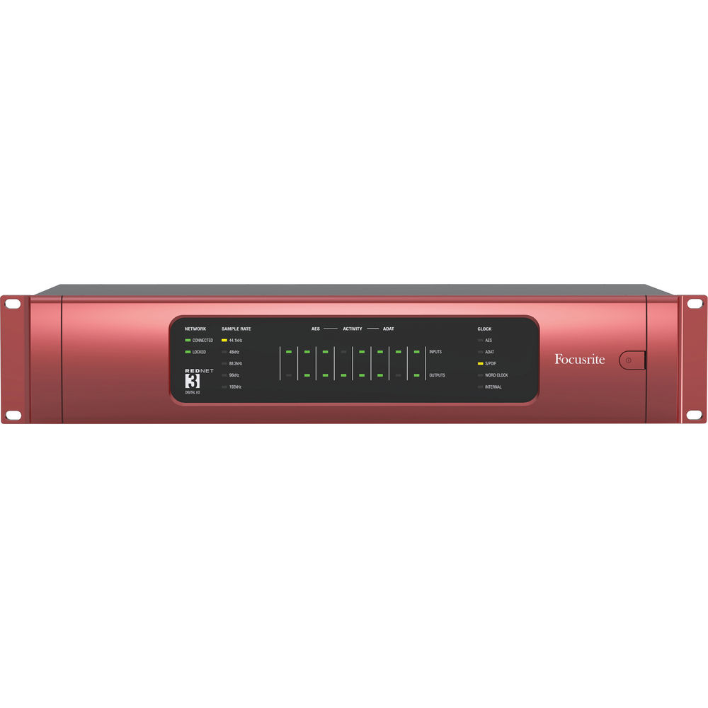 Focusrite RedNet 3 - Dante Equipped 32-Channel Digital Audio Interface