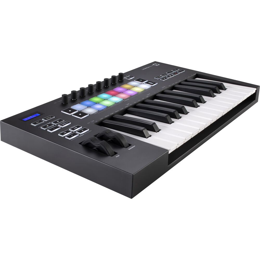 Novation Launchkey 25 MK3 USB MIDI Keyboard Controller (25-Key) – GEARS ...