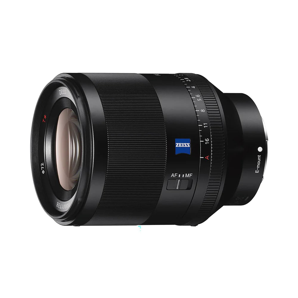 Sony Planar T* FE 50mm F1.4 ZA (SEL50F14Z) E-Mount Full-Frame, Standard Prime Lens