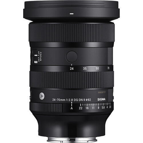 Sigma 24-70mm f/2.8 DG DN II Art Lens for Sony E & Leica L
