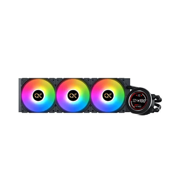 Xigmatek Frozr-O II 360 ARGB 360mm CPU Liquid Cooler With LCD Display (Black)