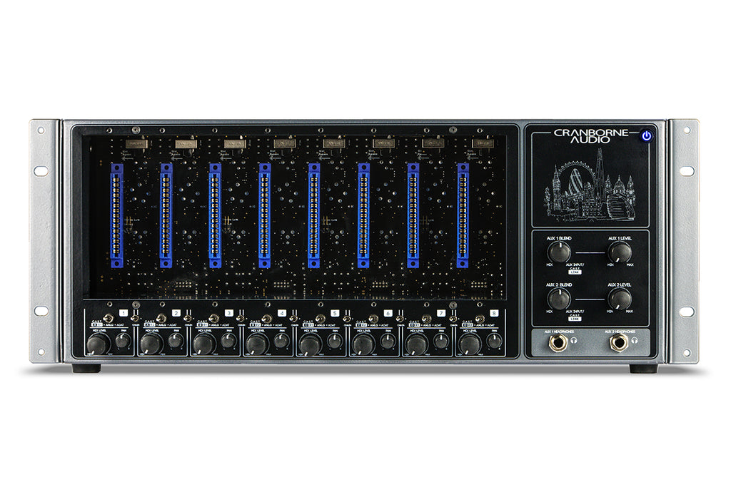 Cranborne Audio 500ADAT - Analogue/Digital Hybrid ADAT Expander, Summing Mixer, and 500 Series Rack