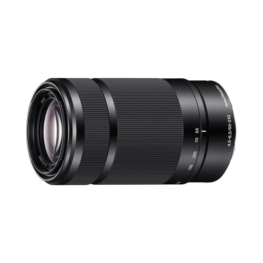 Sony E 55–210 Mm F4.5–6.3 OSS (SEL55210) E-Mount Aps-C, Telephoto Zoom Lens