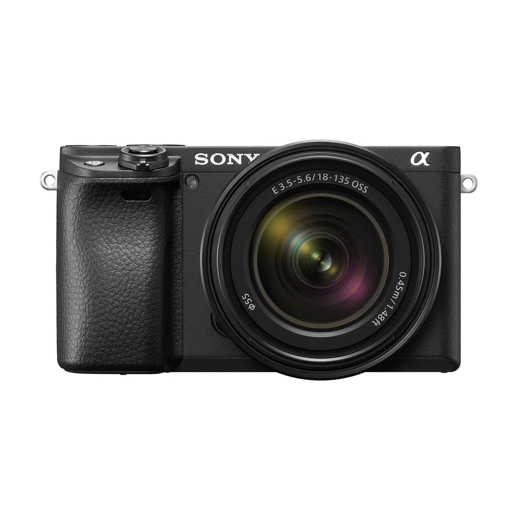 Sony Alpha 6400 E-Mount Camera With APS-C Sensor (ILCE-6400M) With A 18-135mm Power Zoom Lens