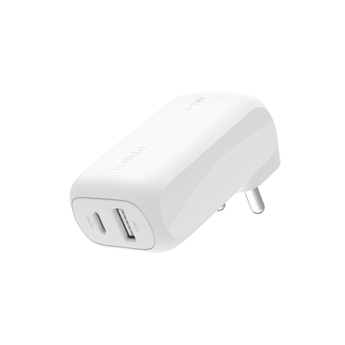 Belkin BEL PD 42W PPS USB-C WALL CHARGER, WHT