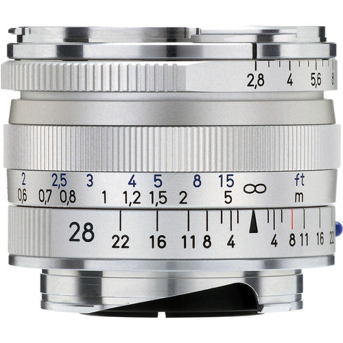 ZEISS Biogon T* 28mm f/2.8 ZM Lens with Free ZEISS 67mm UV Filter Silver