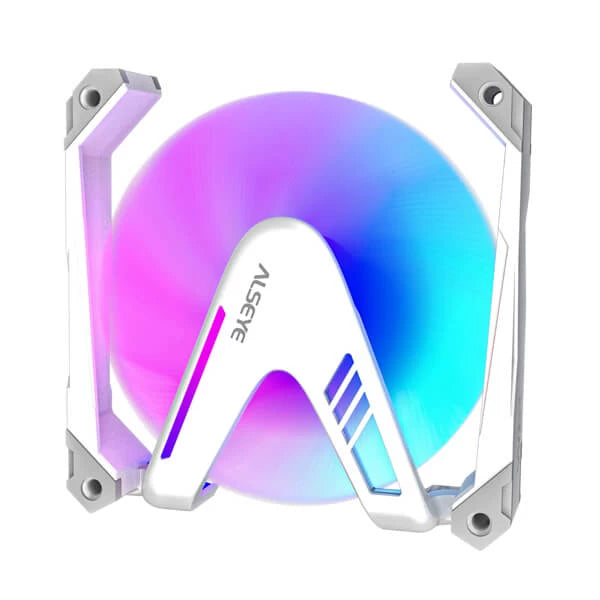 Alseye Warrior W12 White – 120mm ARGB Cabinet Fan