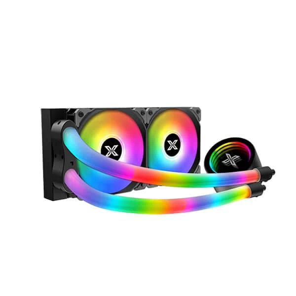 Xigmatek Neon Aqua 240 ARGB 240mm CPU Liquid Cooler (Black)