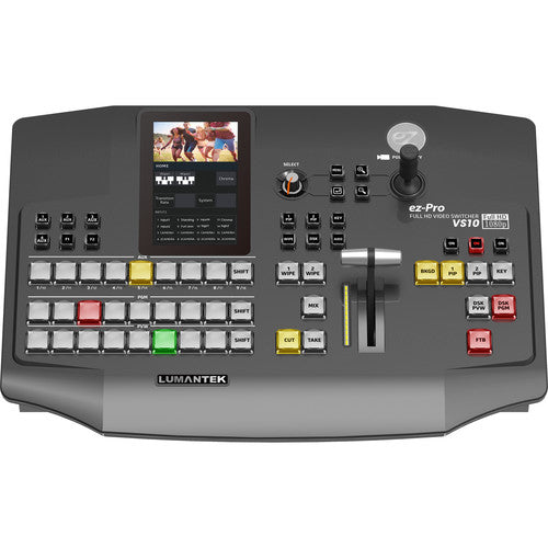 Lumantek ez-Pro VS10 3G-SDI/HDMI Video Switcher with 5" LED Touchscreen