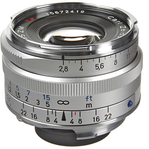 ZEISS C Biogon T* 35mm f/2.8 ZM Lens with Free ZEISS 67mm UV Filter Silver