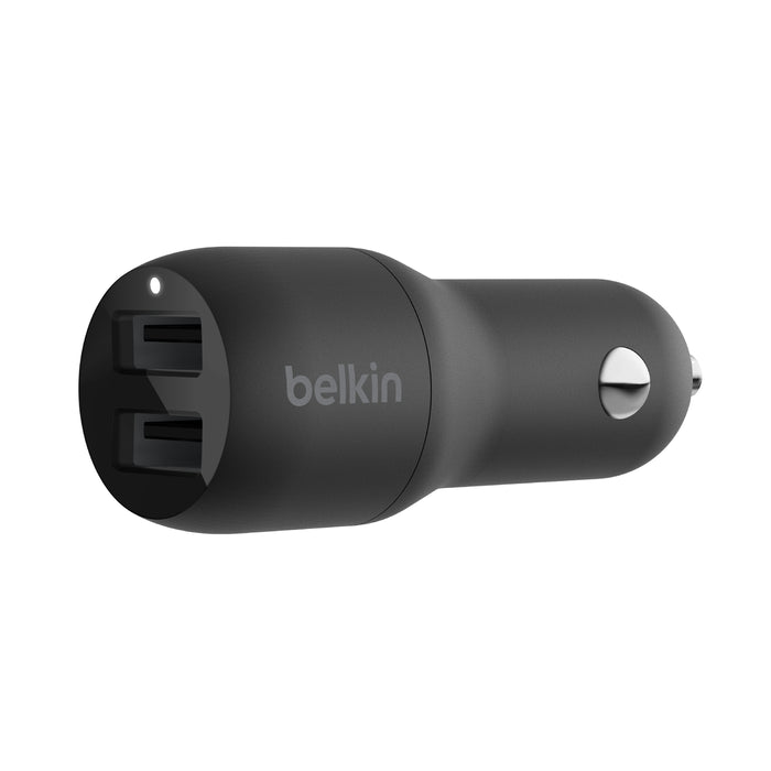 Belkin Dual USB-A Car Charger 24W