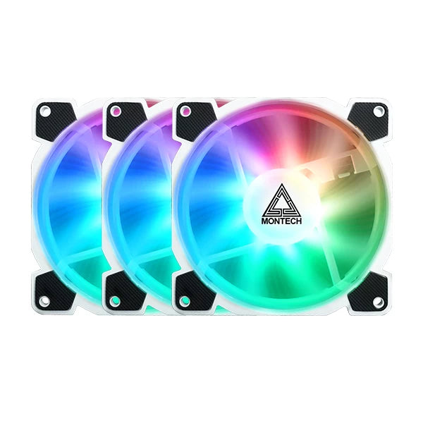 Montech Z3 PRO ARGB PWM Cabinet Fan (Triple Pack)