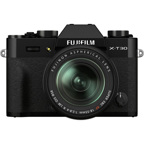 FUJIFILM X-T30 II Mirrorless Camera with 18-55mm Lens Black