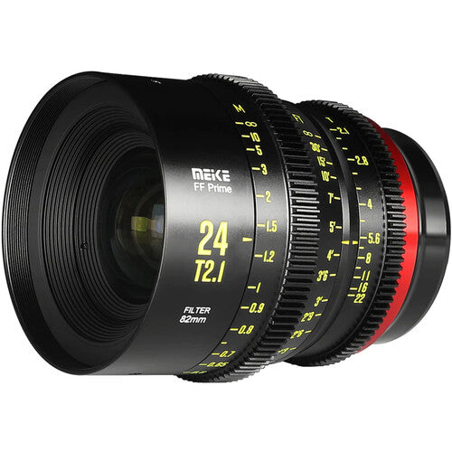 Meike FF Prime Cine 24mm T2.1 Lens (Canon RF-Mount, Feet/Meters)