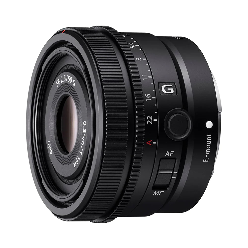 Sony FE 50mm F2.5 G (SEL50F25G) E-Mount Full-Frame, Standard Prime G Lens