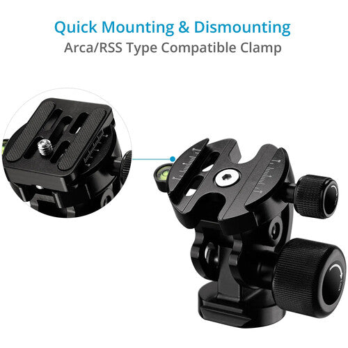 Proaim SnapRig Tilt Camera Head for Monopods with Arca-Type Quick Release