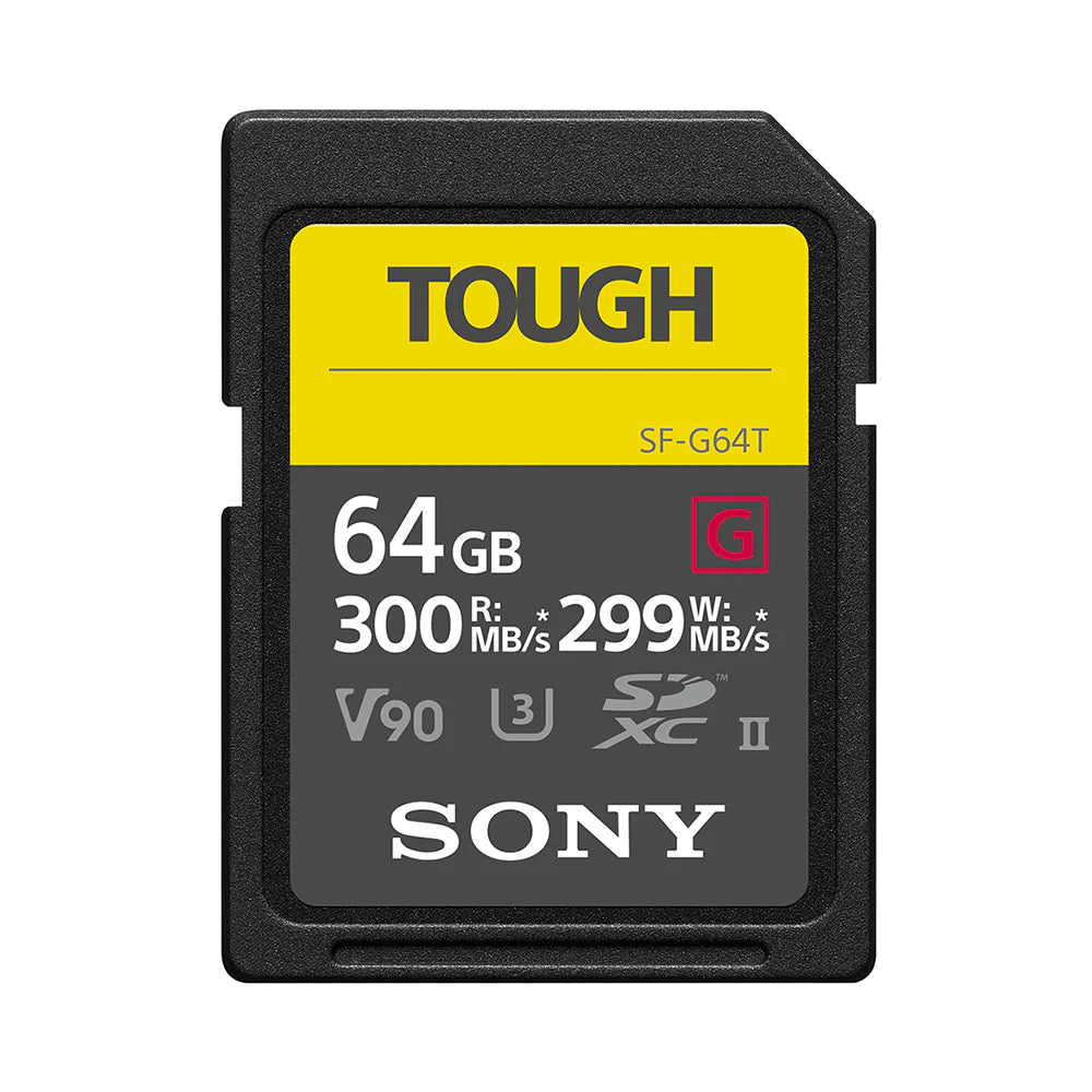 Sony SF-G Series UHS-II SD 64GB Memory Card