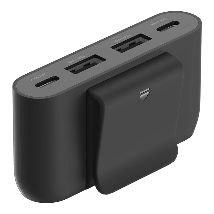 Belkin BEL 4-PORT USB POWER EXTENDER, 2M, BLK