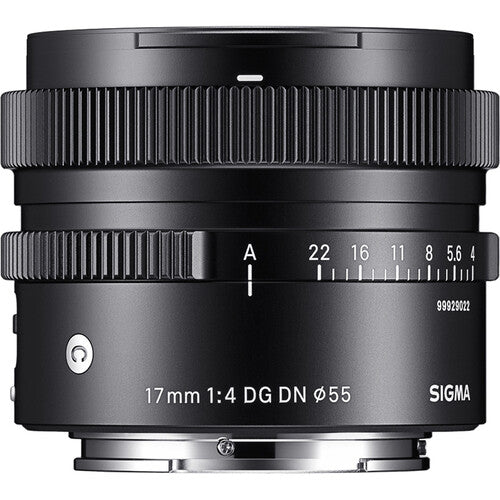 Sigma 17mm f/4 DG DN Contemporary Lens for Sony E & Leica L
