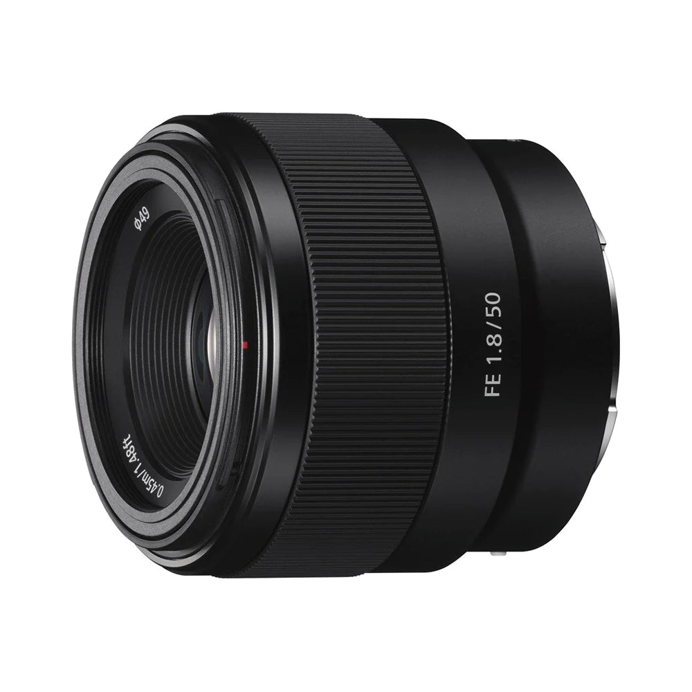 Sony FE 50mm F1.8 (SEL50F18F) E-Mount Full-Frame, Large Aperture 50mm Prime Lens