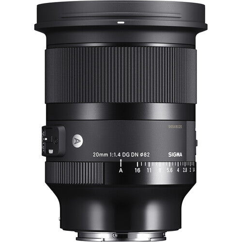 Sigma 20mm f/1.4 DG DN HSM Art Lens for Sony E & Leica L