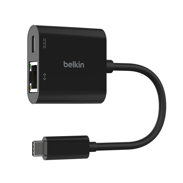 Belkin BEL USB-C TO ETHERNET ADPT WITH 100W PD