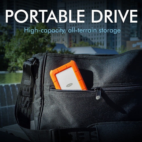 LaCie Rugged USB 3.1 Gen 1 Type-C External Hard Drive