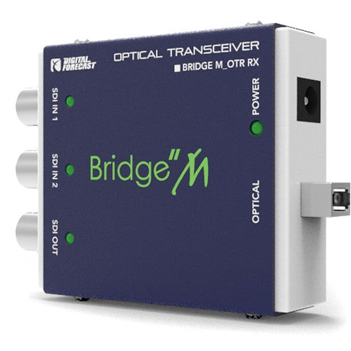 DIGITAL FORECAST Bridge M_OTR Mini SDI Optical Transmitter and Receiver Kit