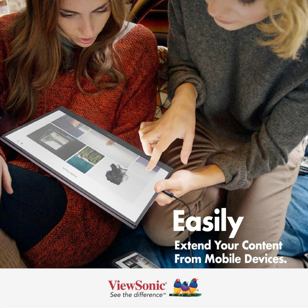 VIEWSONIC TD1655 16" Touch Portable Monitor