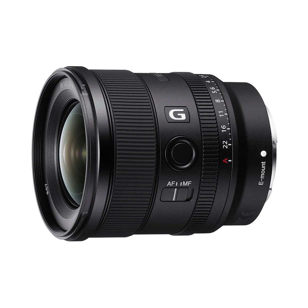 Sony FE 20mm F1.8 G (SEL20F18G) E-Mount Full-Frame, Ultra-Wide-Angle G Lens