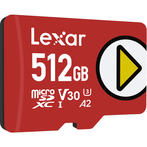 Lexar 512GB PLAY UHS-I microSDXC Memory Card