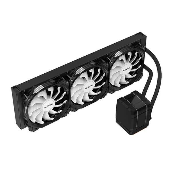 Alseye M360 PLUS ARGB CPU Liquid Cooler (Black)