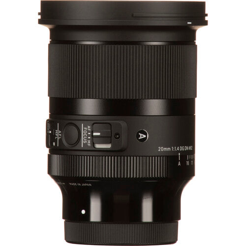 Sigma 20mm f/1.4 DG DN HSM Art Lens for Sony E & Leica L