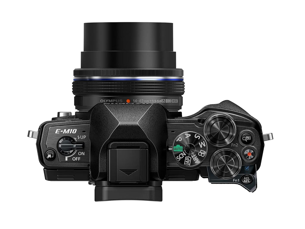 Olympus OMD-EM-10-Mark-III-S Mirrorless Digital Camera with Lens 14-42mm f3.5-5.6-EZ