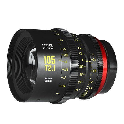 Meike FF-Prime Cine 105mm T2.1 Lens (EF Mount, Feet/Meters)