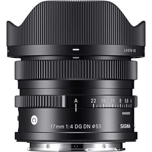 Sigma 17mm f/4 DG DN Contemporary Lens for Sony E & Leica L