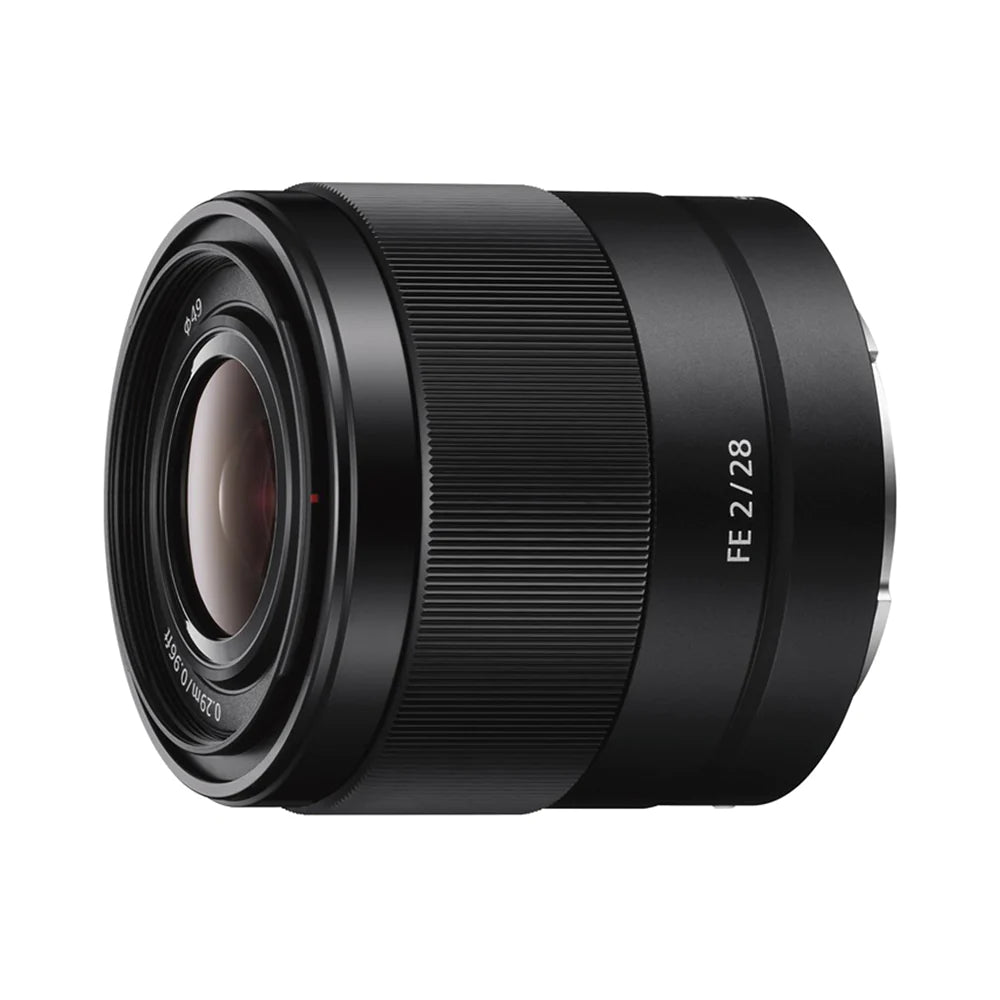 Sony FE 28mm F2 (SEL28F20) E-Mount Full-Frame, Wide-Angle Prime Lens