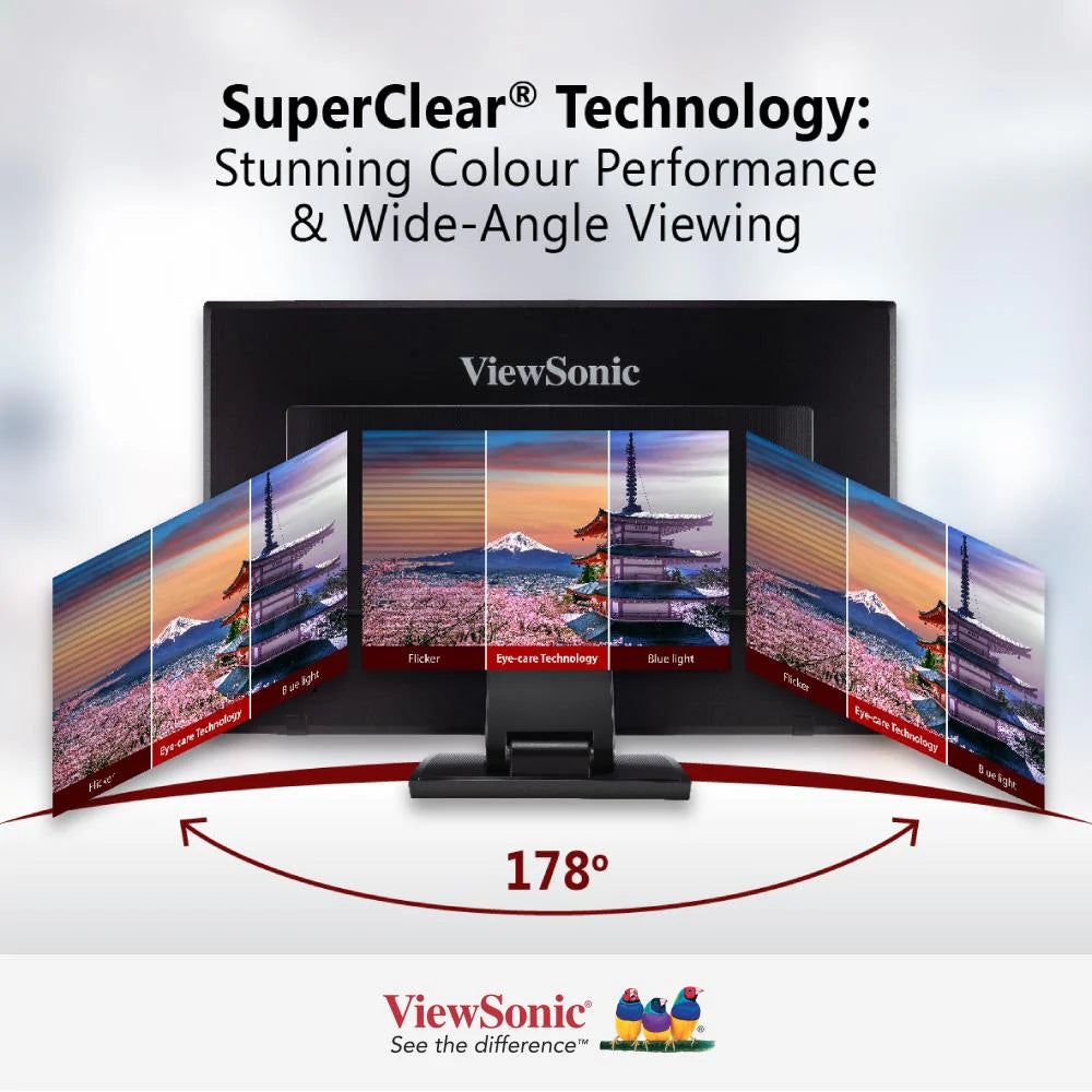 VIEWSONIC TD2760 27" 10-point Touch Screen Monitor