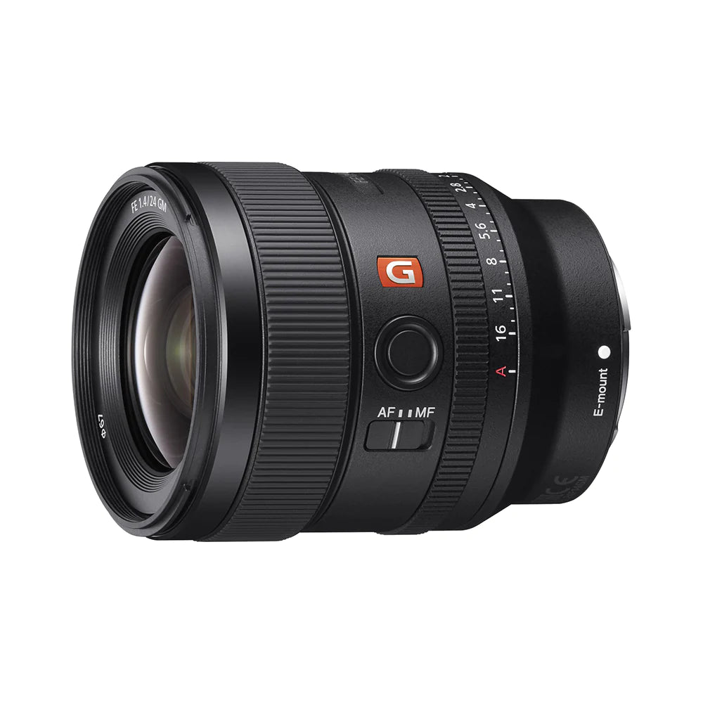 Sony FE 24mm F1.4 GM (SEL24F14GM) E-Mount Full-Frame, Wide-Angle Prime G Master Lens