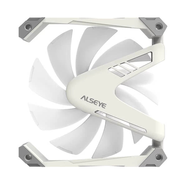 Alseye Warrior W12 White – 120mm ARGB Cabinet Fan