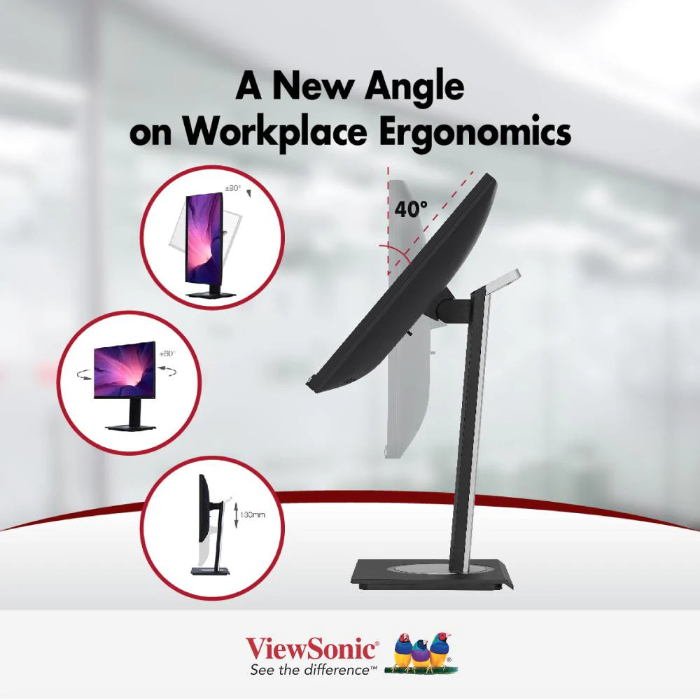 VIEWSONIC VG2455 24" Advanced Ergonomics Business Monitor