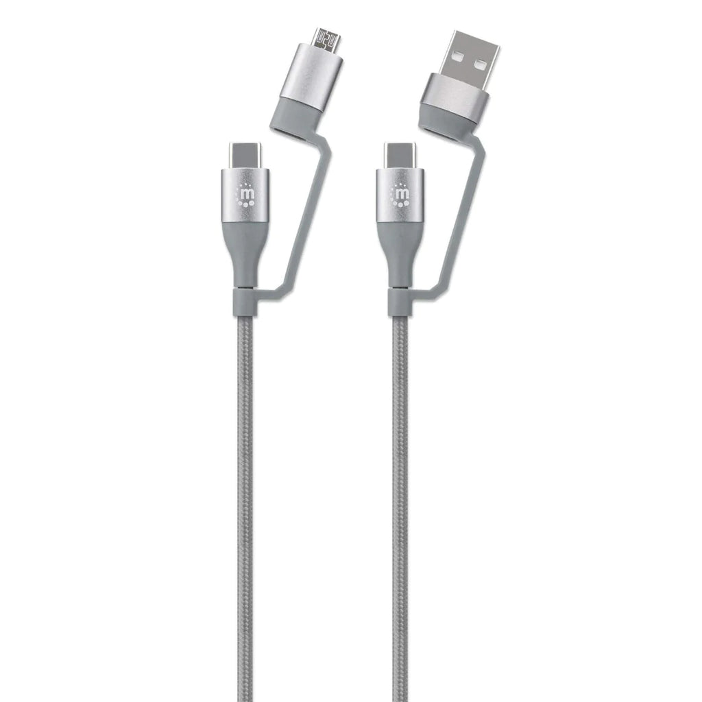 Manhattan 4-in-1 Charge & Sync USB Cable