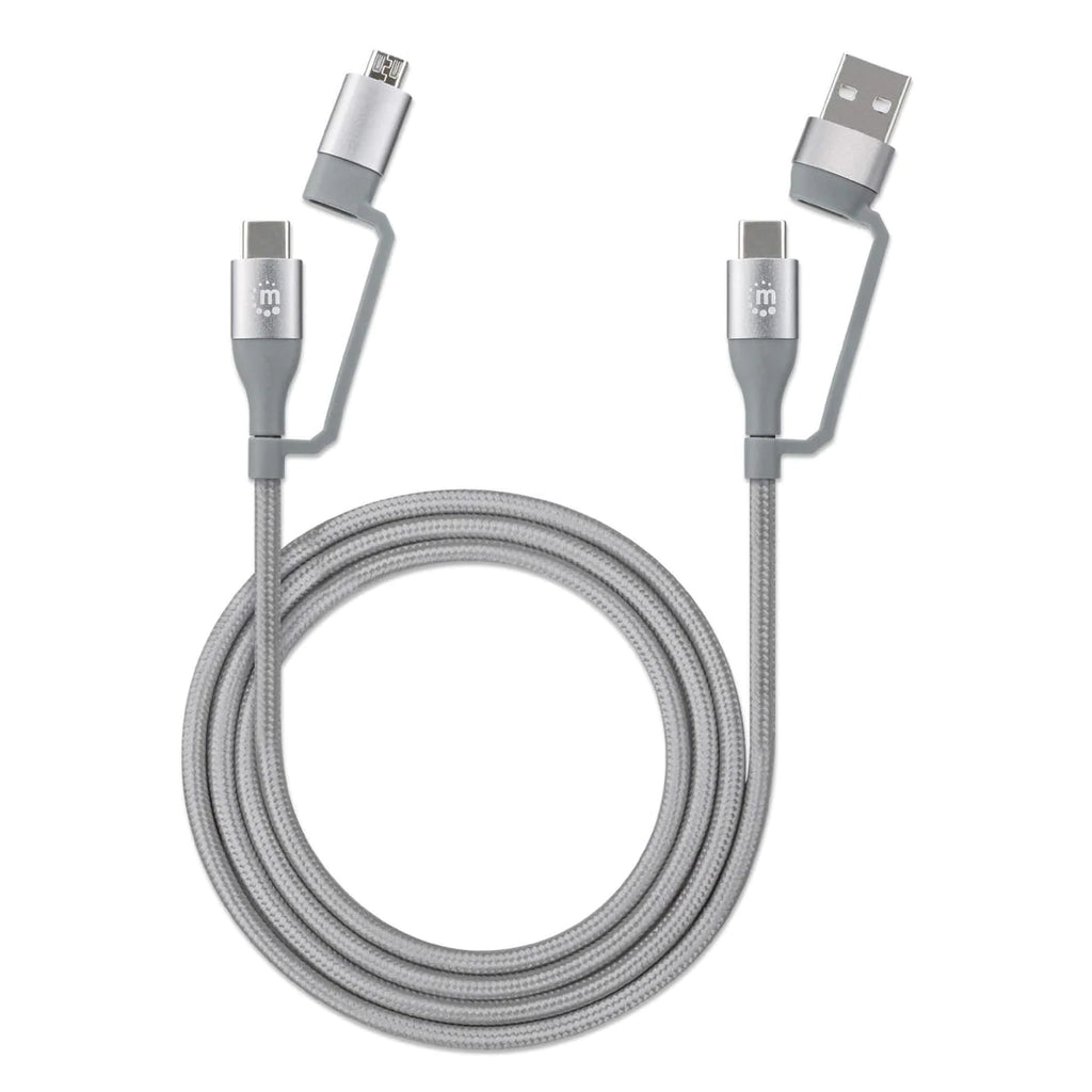 Manhattan 4-in-1 Charge & Sync USB Cable