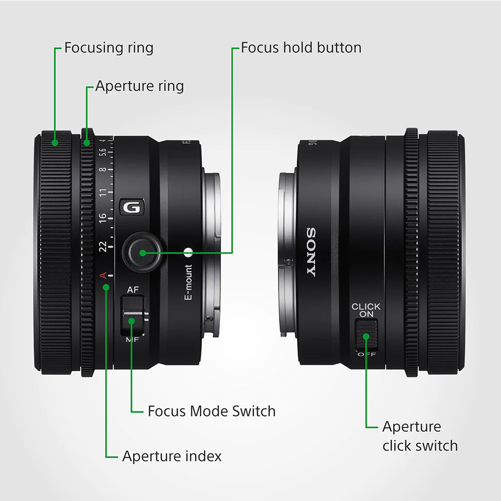 Sony FE 50mm F2.5 G (SEL50F25G) E-Mount Full-Frame, Standard Prime G Lens