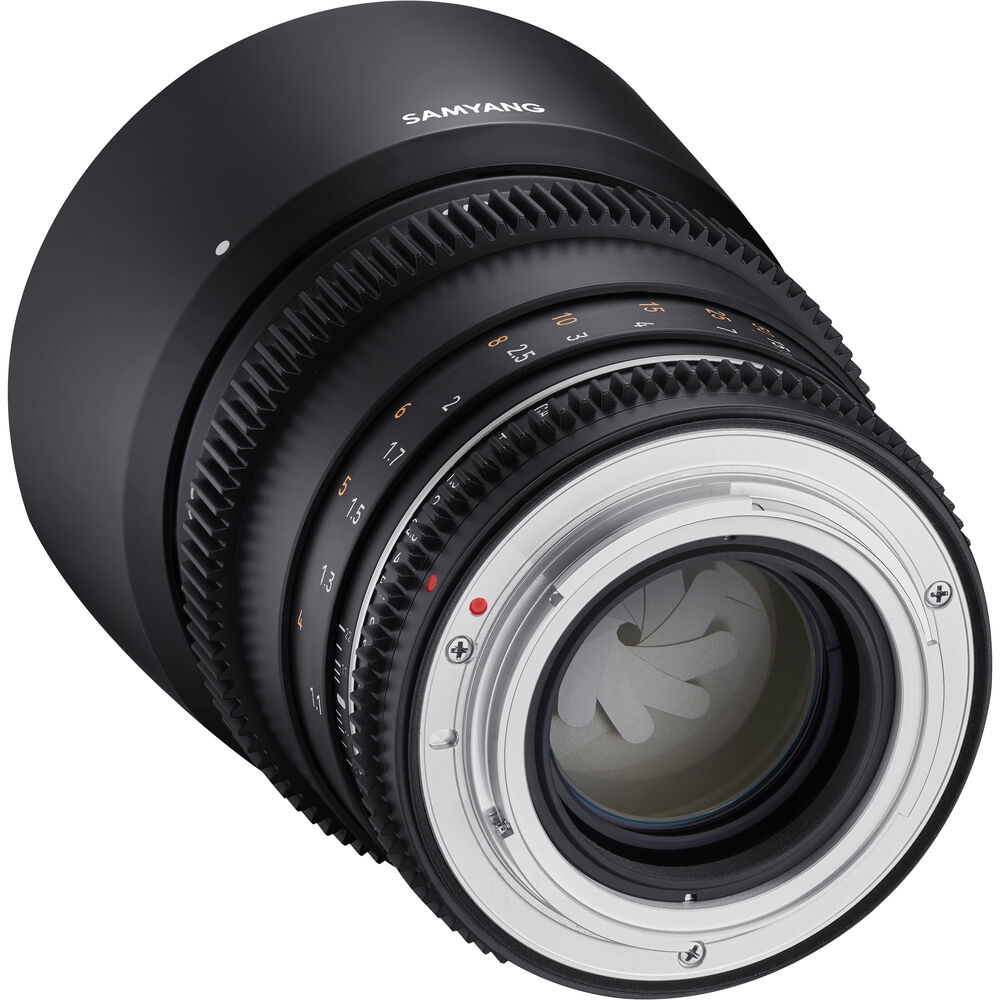 Samyang 85mm T1.5 VDSLR MK2 Lens For Canon