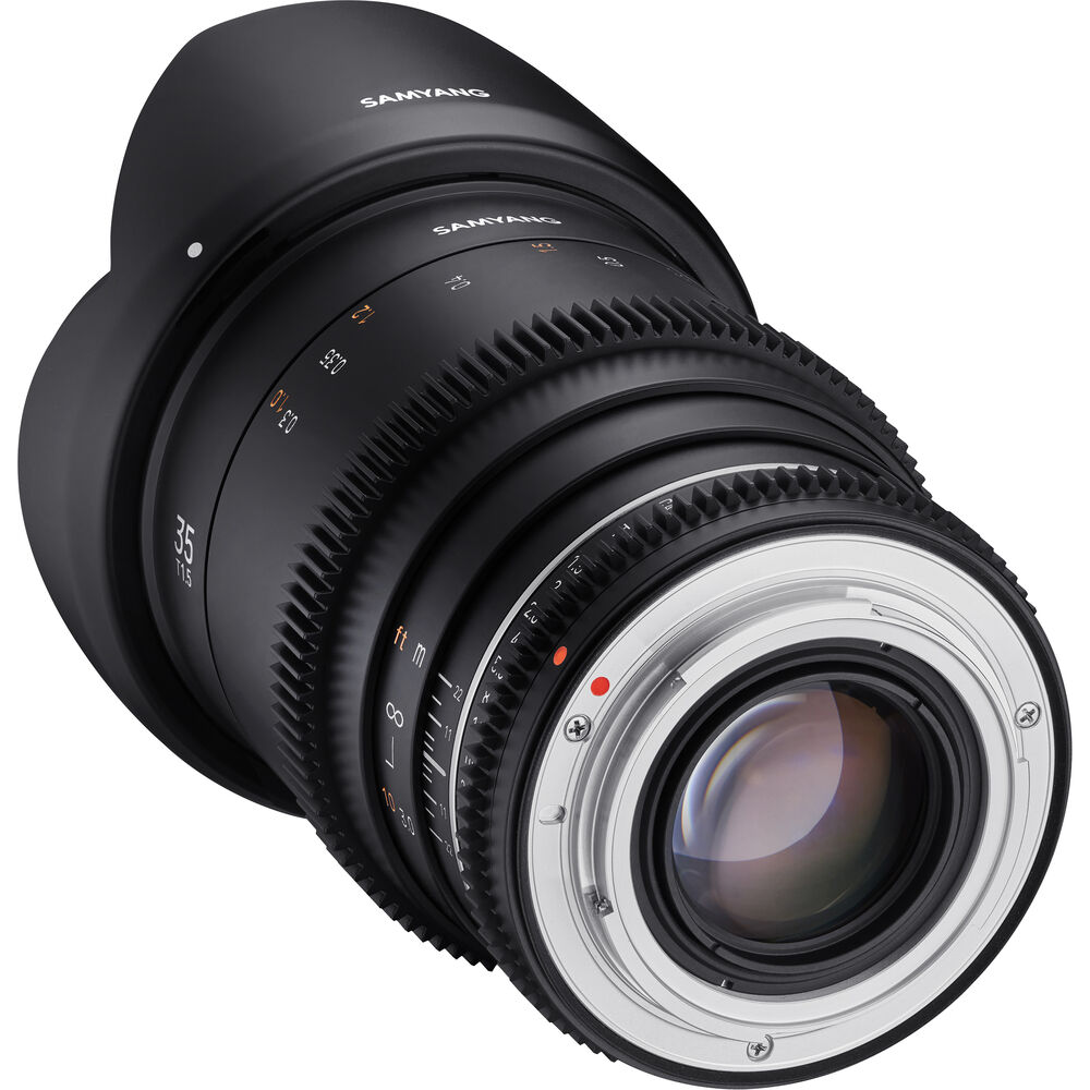 Samyang 35mm T1.5 VDSLR MK2 Lens For Canon