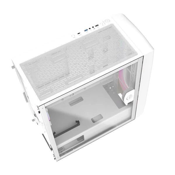 Alseye Ai Pro ARGB Mesh (E-ATX) Mid Tower Cabinet (White)