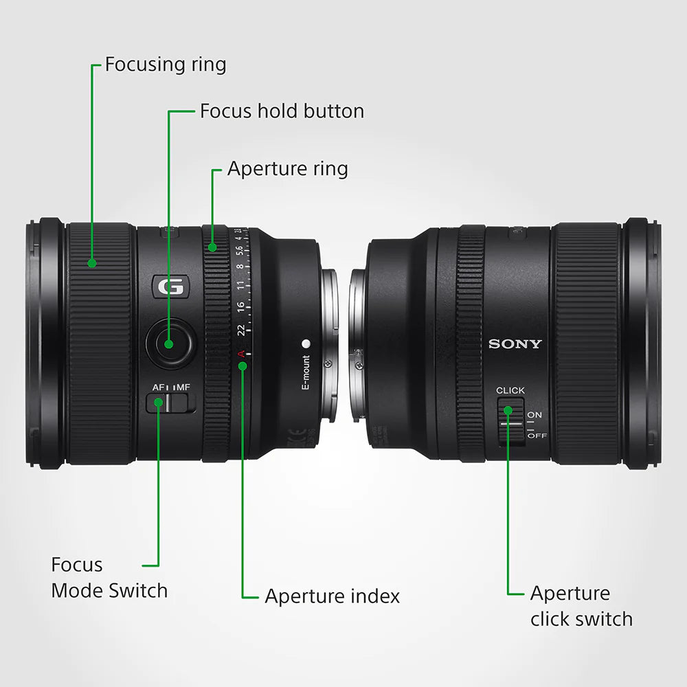 Sony FE 20mm F1.8 G (SEL20F18G) E-Mount Full-Frame, Ultra-Wide-Angle G Lens