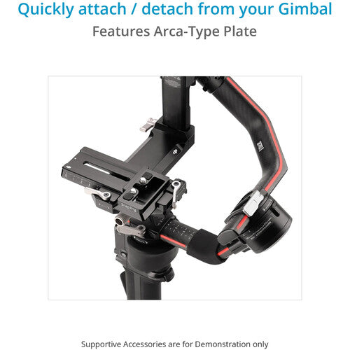 Proaim SnapRig Arca-Type Quick Release for DJI RS 2 & RSC 2 Camera Gimbals